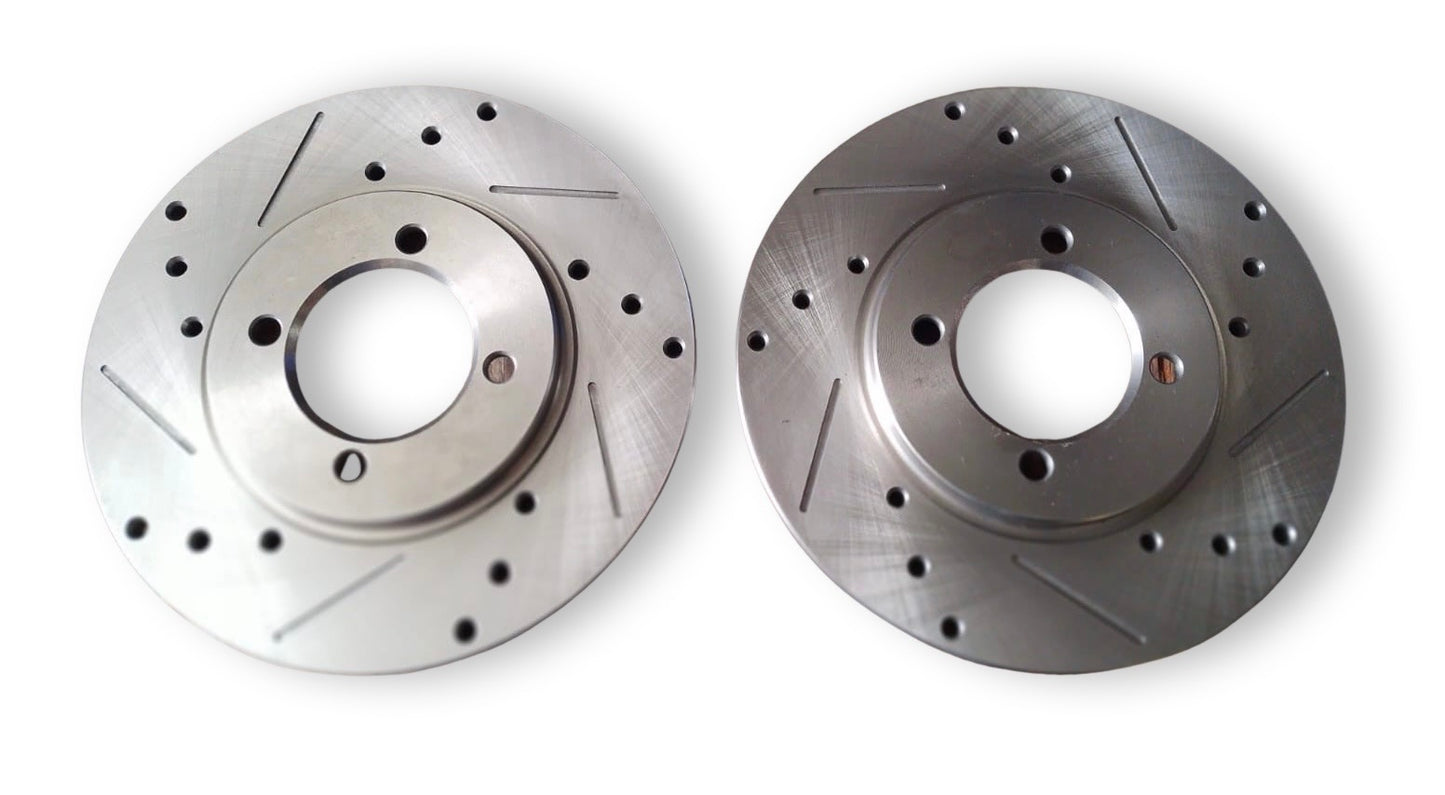 9296R Front Ventilated Rotors set Toyota Ae86 1984-1987
