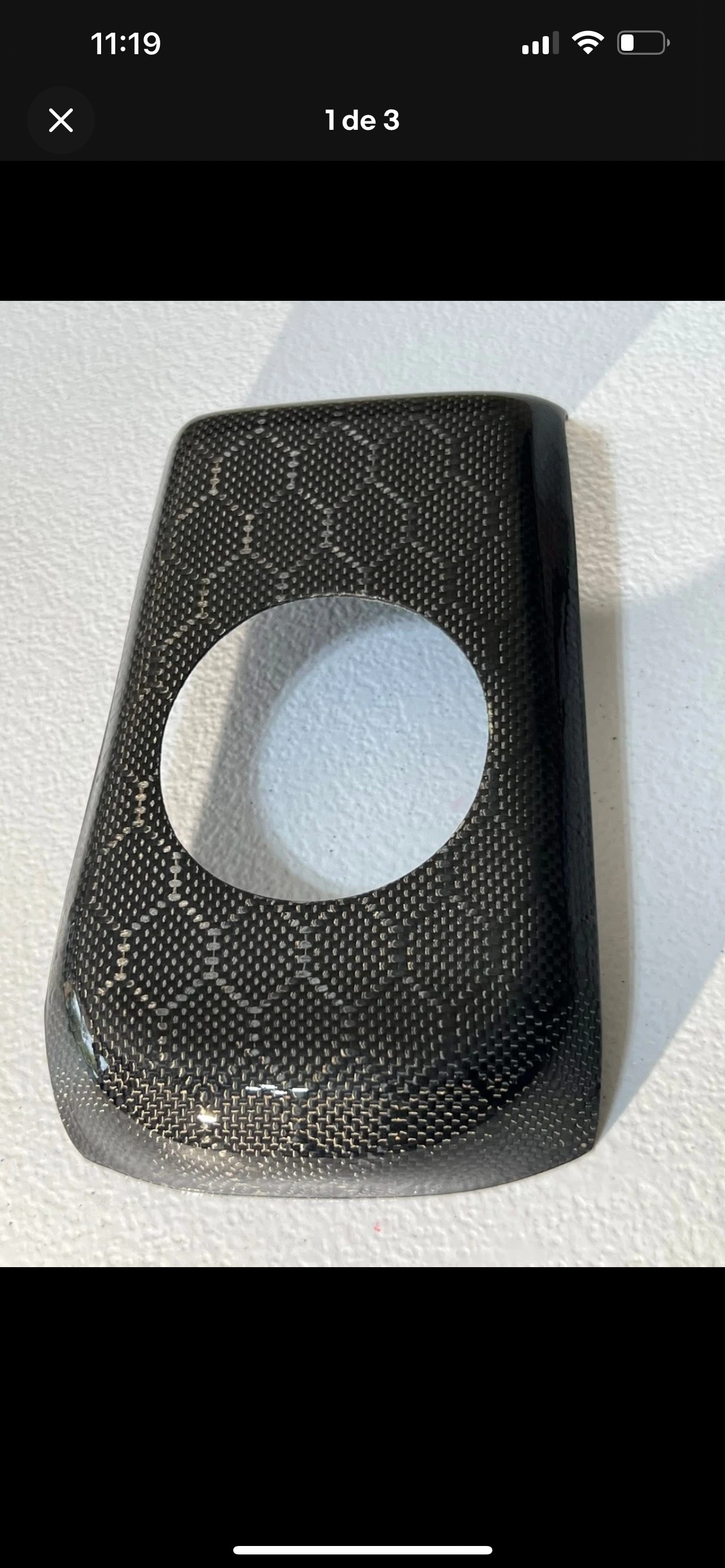 Carbon fiber fuel tank cover for Yamaha Banshee