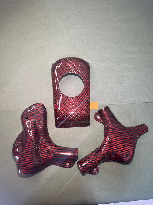 Carbon Fiber Fuel Tank Cover and Frame Cover Yamaha Banshee