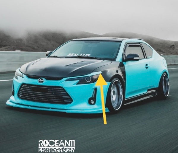 Fiberglass Eyelid Scion TC 2014-2016