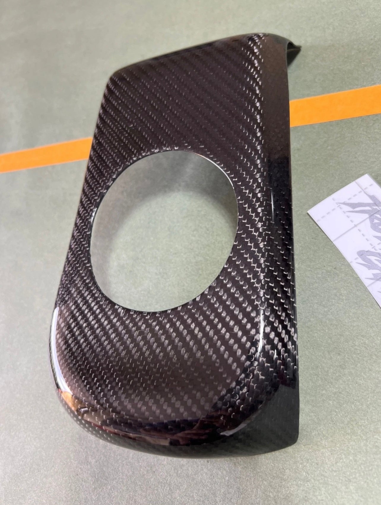Carbon fiber fuel tank cover for Yamaha Banshee