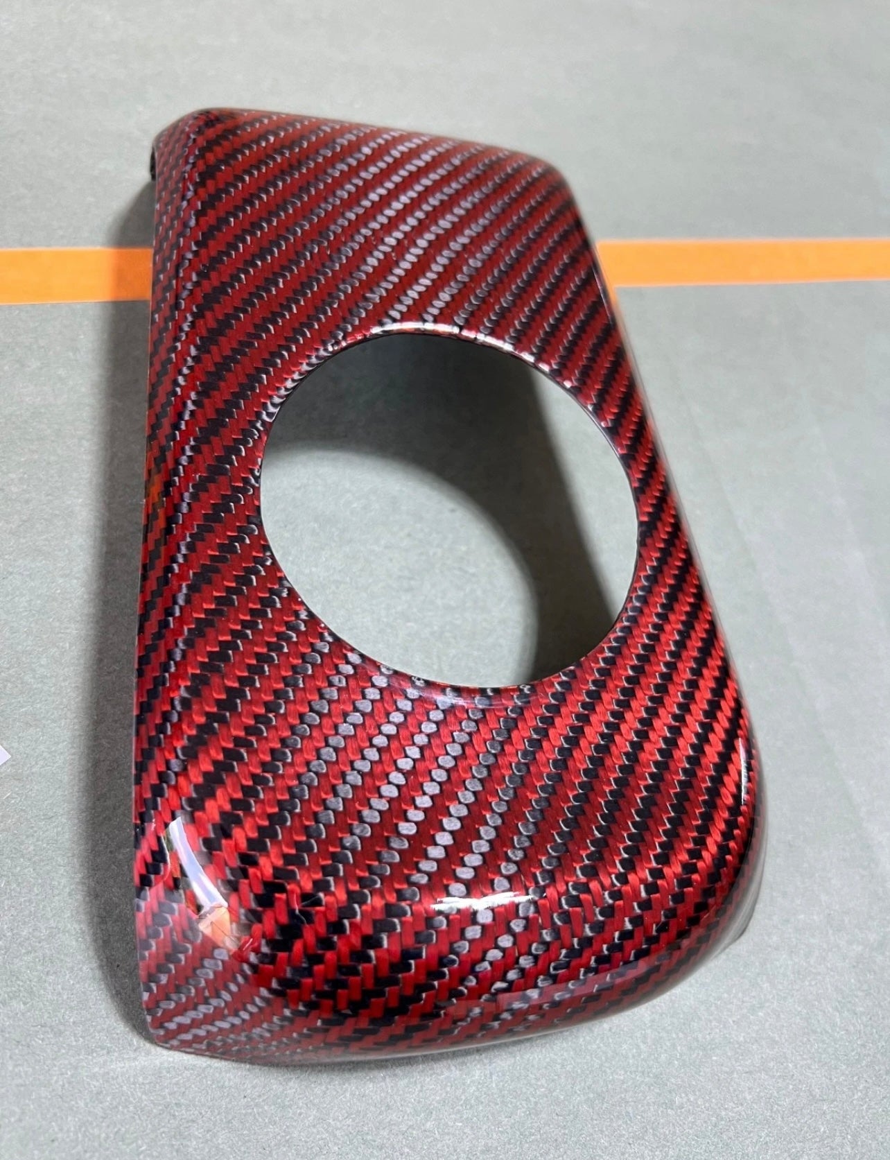 Carbon fiber fuel tank cover for Yamaha Banshee