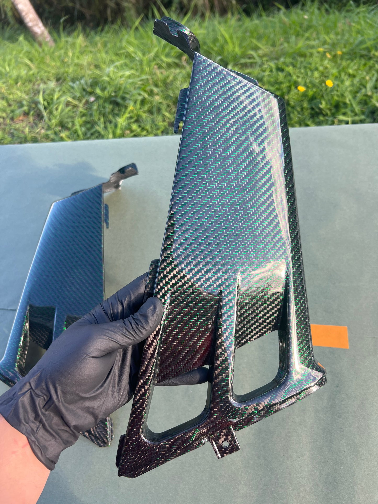 Side tank plastics for Yamaha Banshee