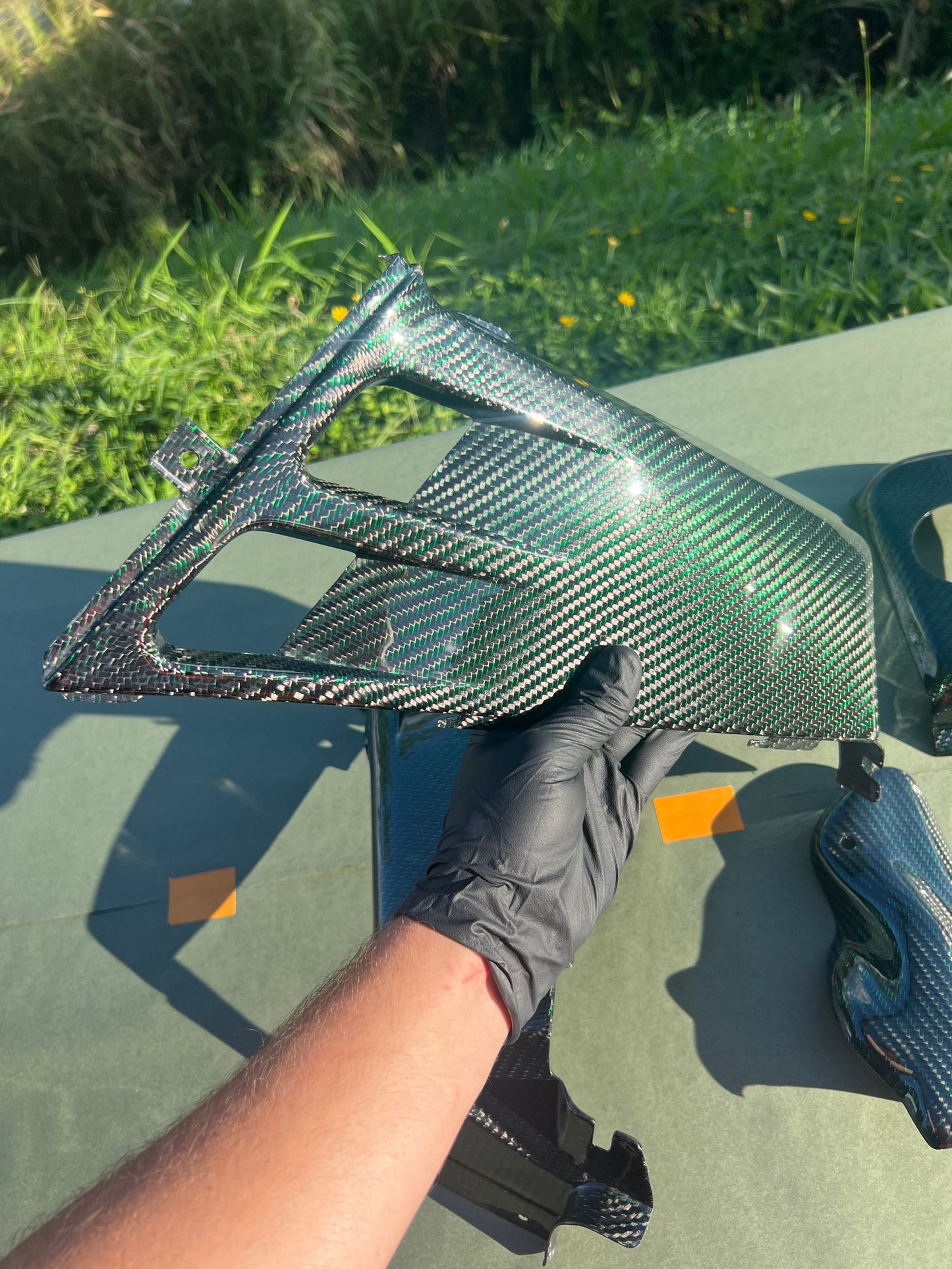 Side tank plastics for Yamaha Banshee