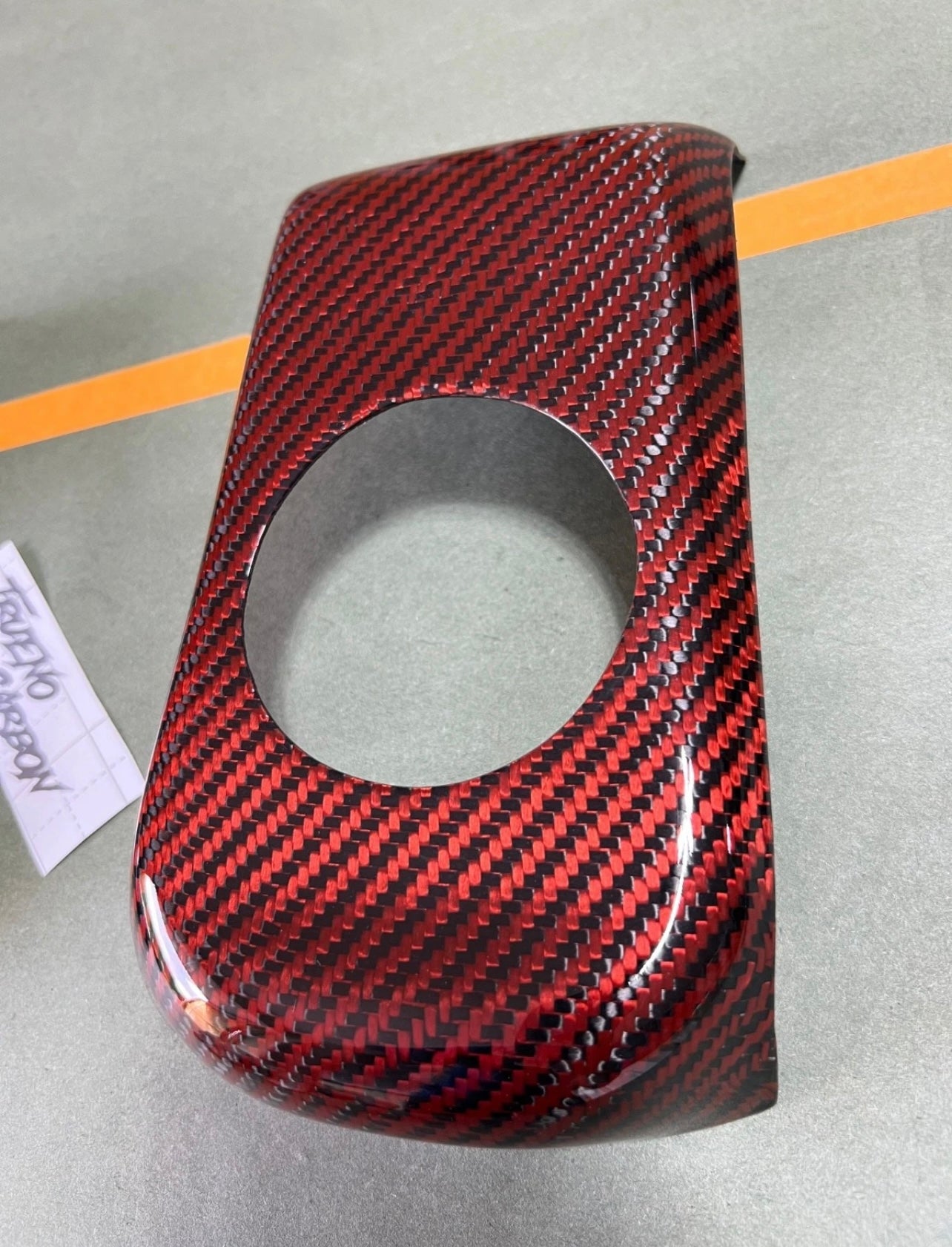 Carbon fiber fuel tank cover for Yamaha Banshee