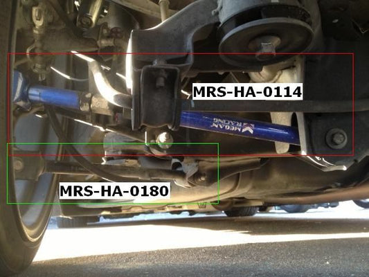 Honda Accord 08-12 Rear Traction Rod - MRS-HA-0180