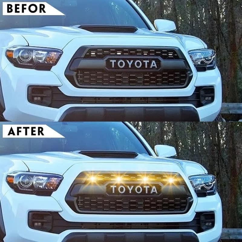 Grill lights Toyota Tacoma